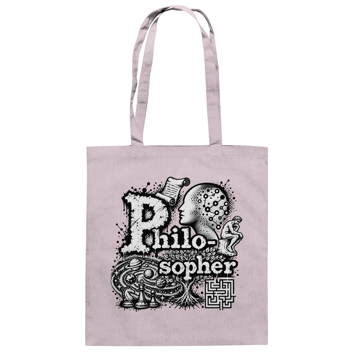 The Philosopher - Baumwolltasche