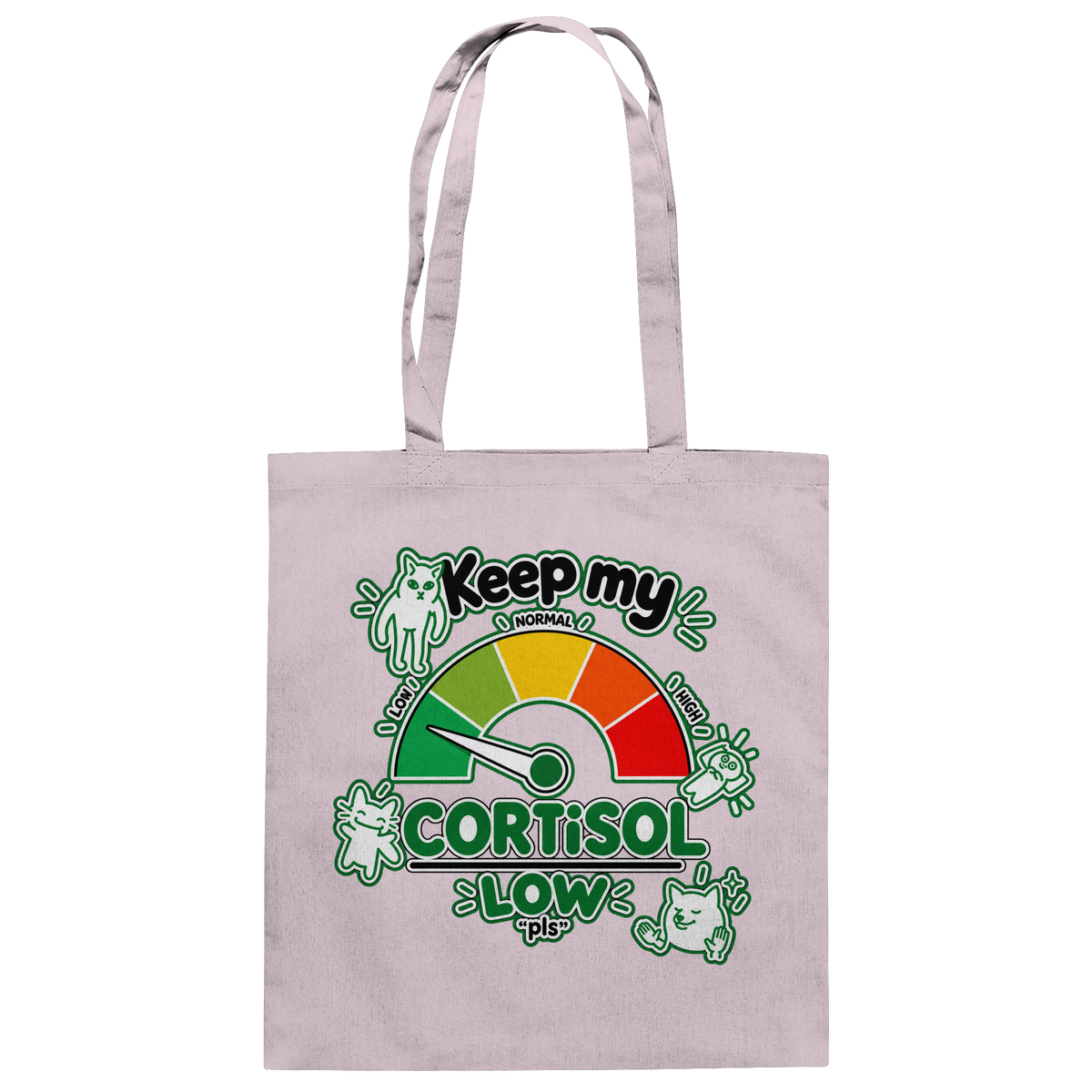 low CORTiSOL - Baumwolltasche