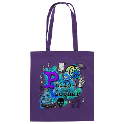 The Philosopher - Baumwolltasche