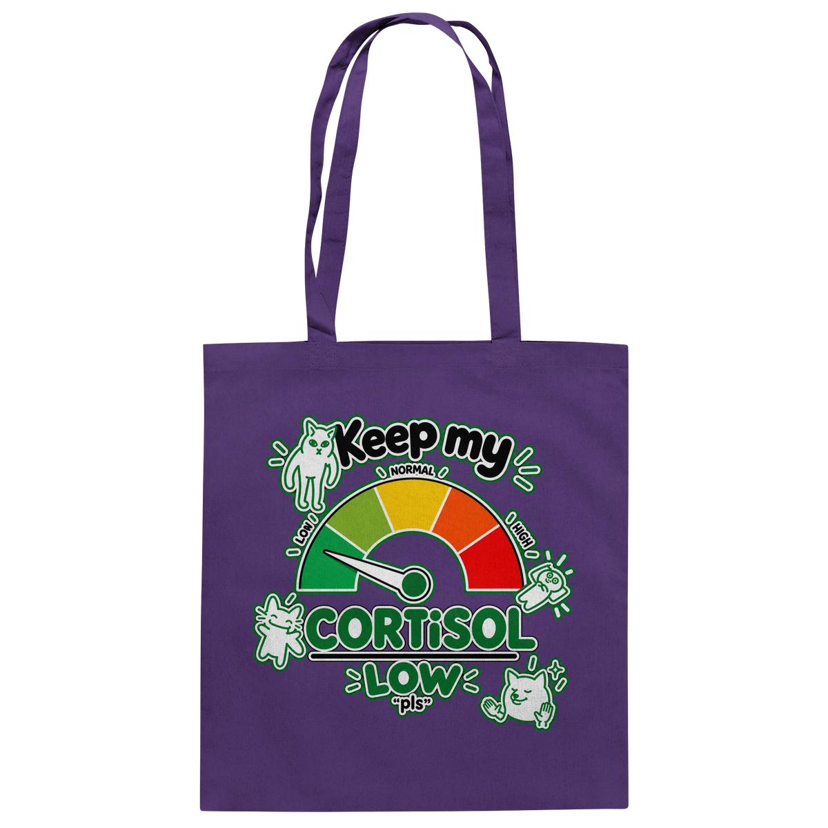 low CORTiSOL - Baumwolltasche