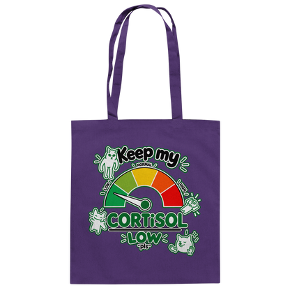 low CORTiSOL - Baumwolltasche