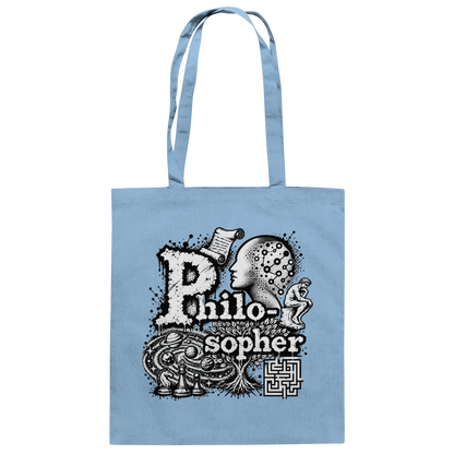 The Philosopher - Baumwolltasche