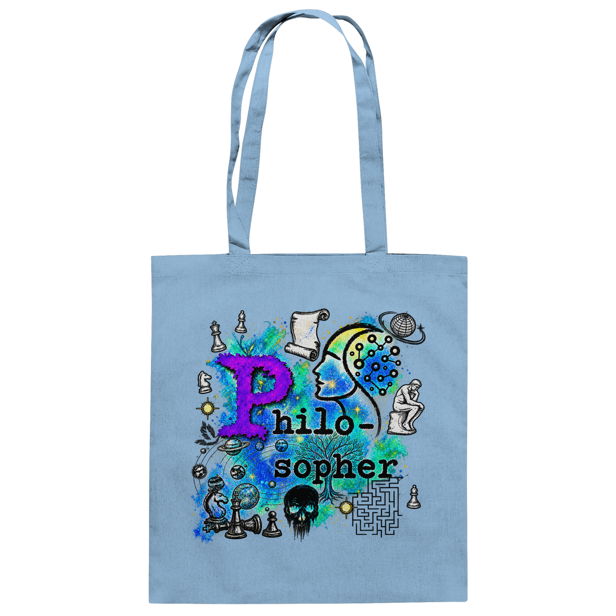 The Philosopher - Baumwolltasche