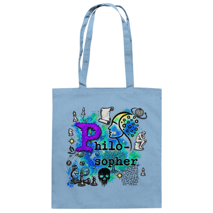 The Philosopher - Baumwolltasche