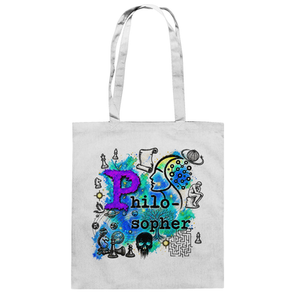 The Philosopher - Baumwolltasche