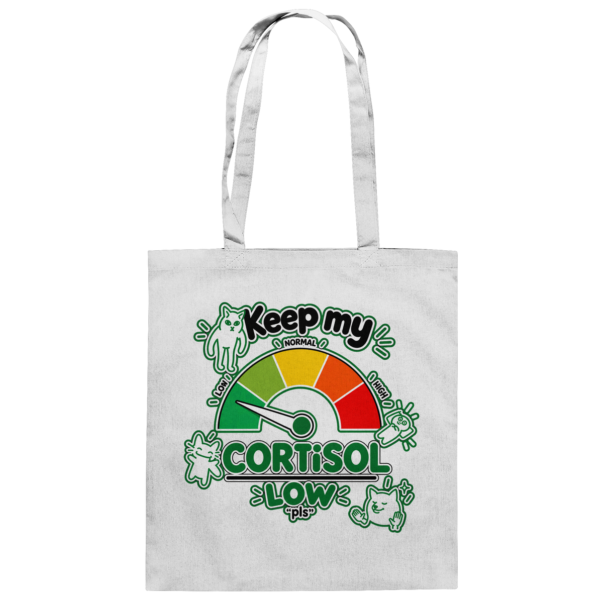 low CORTiSOL - Baumwolltasche