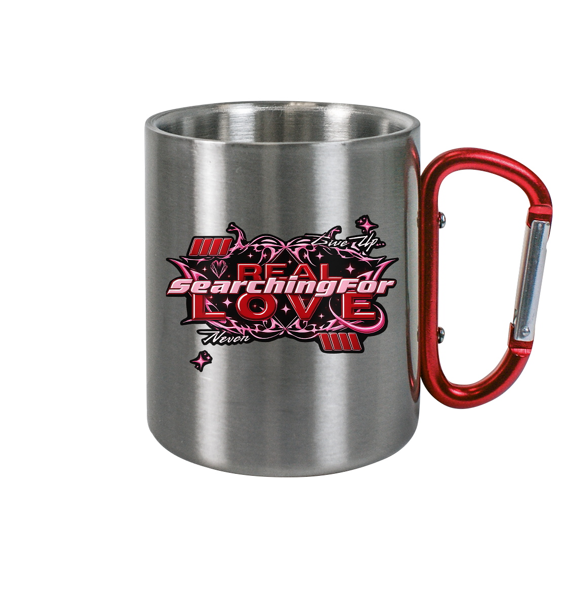 The Real Love - Edelstahl Tasse