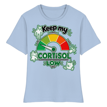 low CORTiSOL - Fitted Ladies Organic Shirt