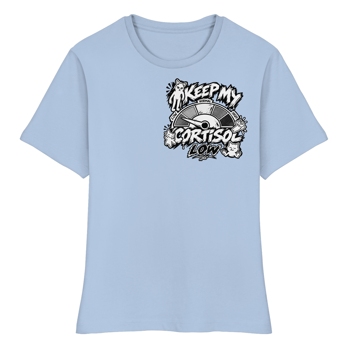 low CORTiSOL - Fitted Ladies Organic Shirt
