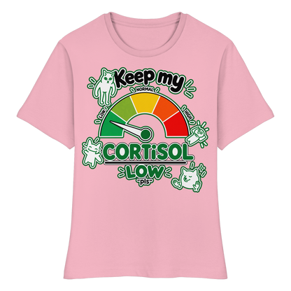 low CORTiSOL - Fitted Ladies Organic Shirt