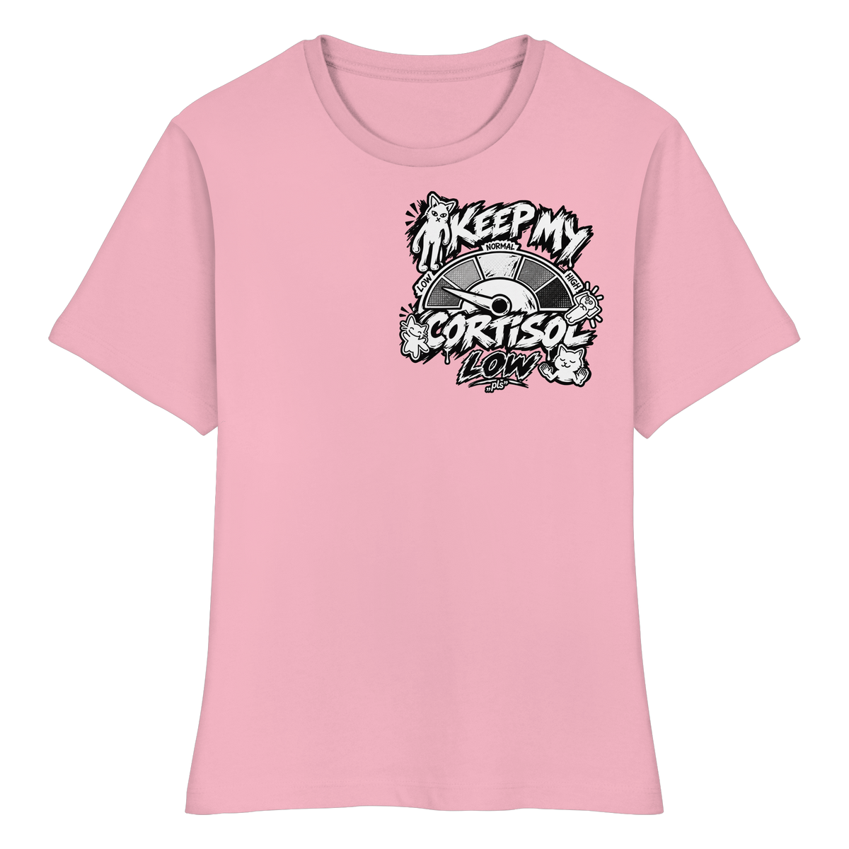 low CORTiSOL - Fitted Ladies Organic Shirt