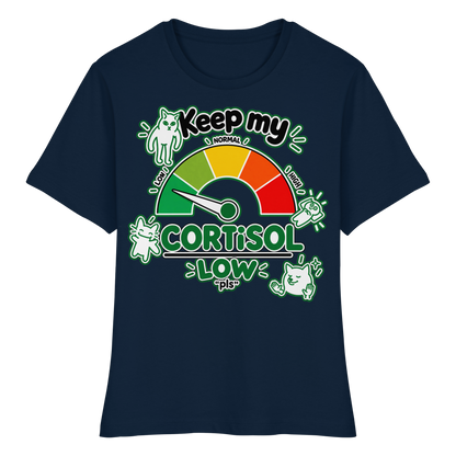low CORTiSOL - Fitted Ladies Organic Shirt