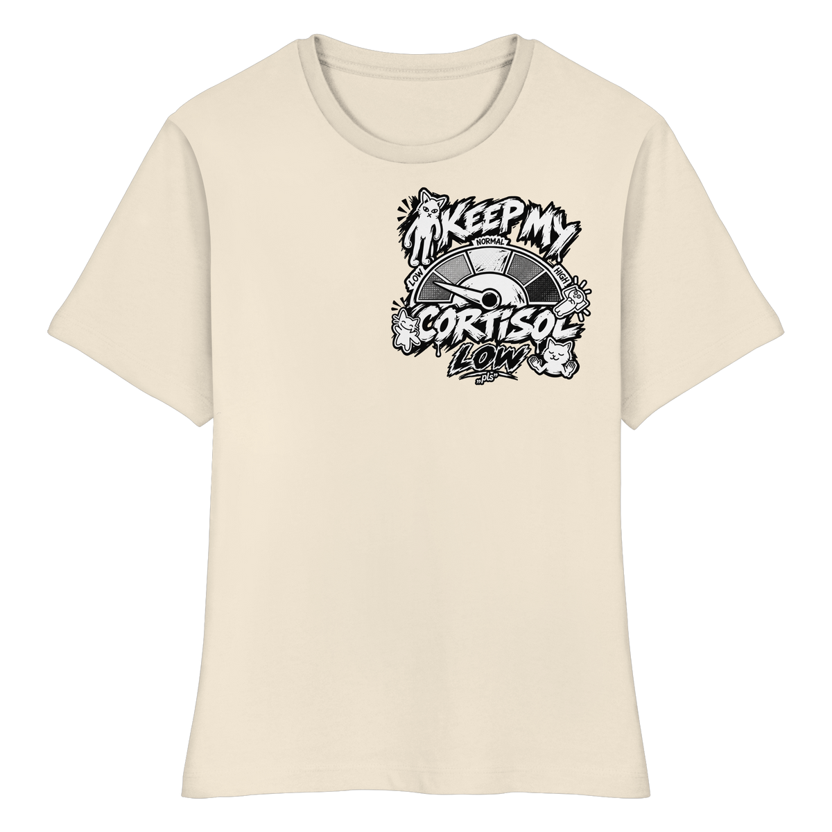 low CORTiSOL - Fitted Ladies Organic Shirt