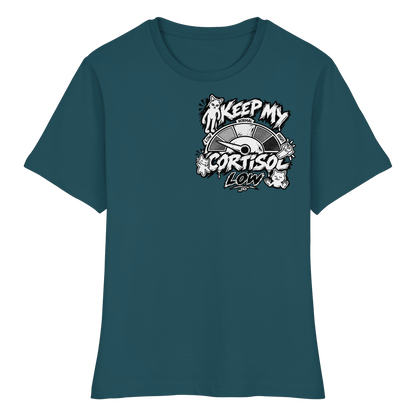 low CORTiSOL - Fitted Ladies Organic Shirt
