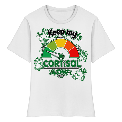 low CORTiSOL - Fitted Ladies Organic Shirt