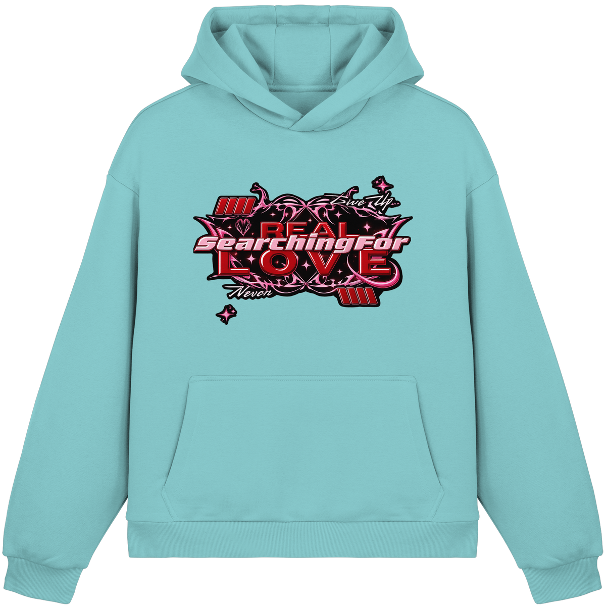 The Real Love - Fluffy Boxcut Hoodie