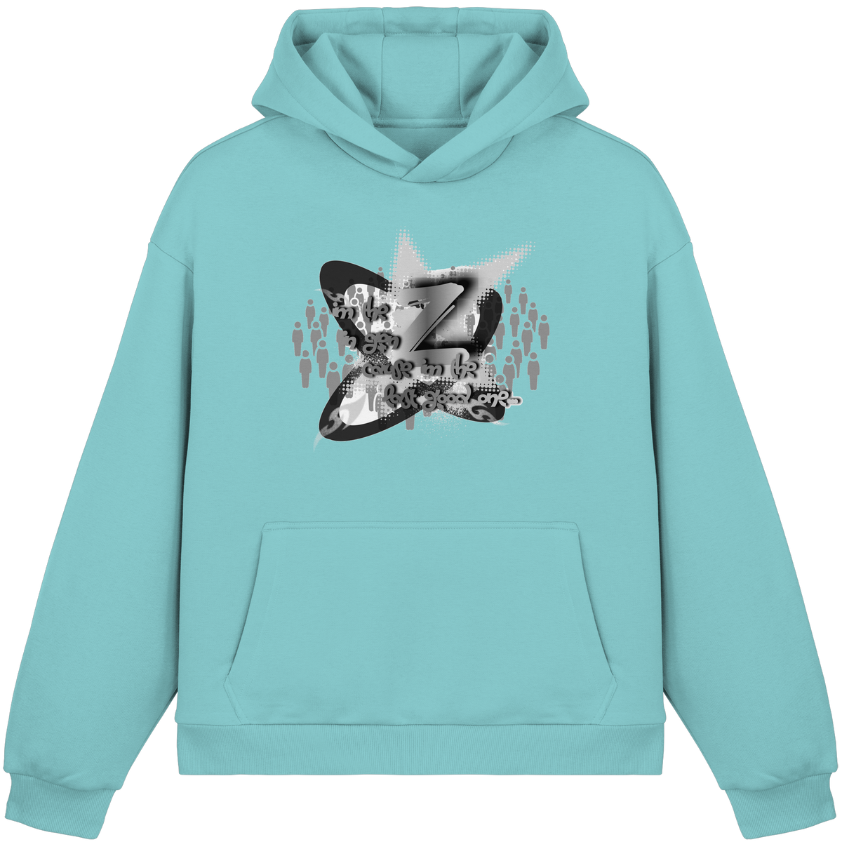 The Rebellion Z BASiC - Fluffy Boxcut Hoodie
