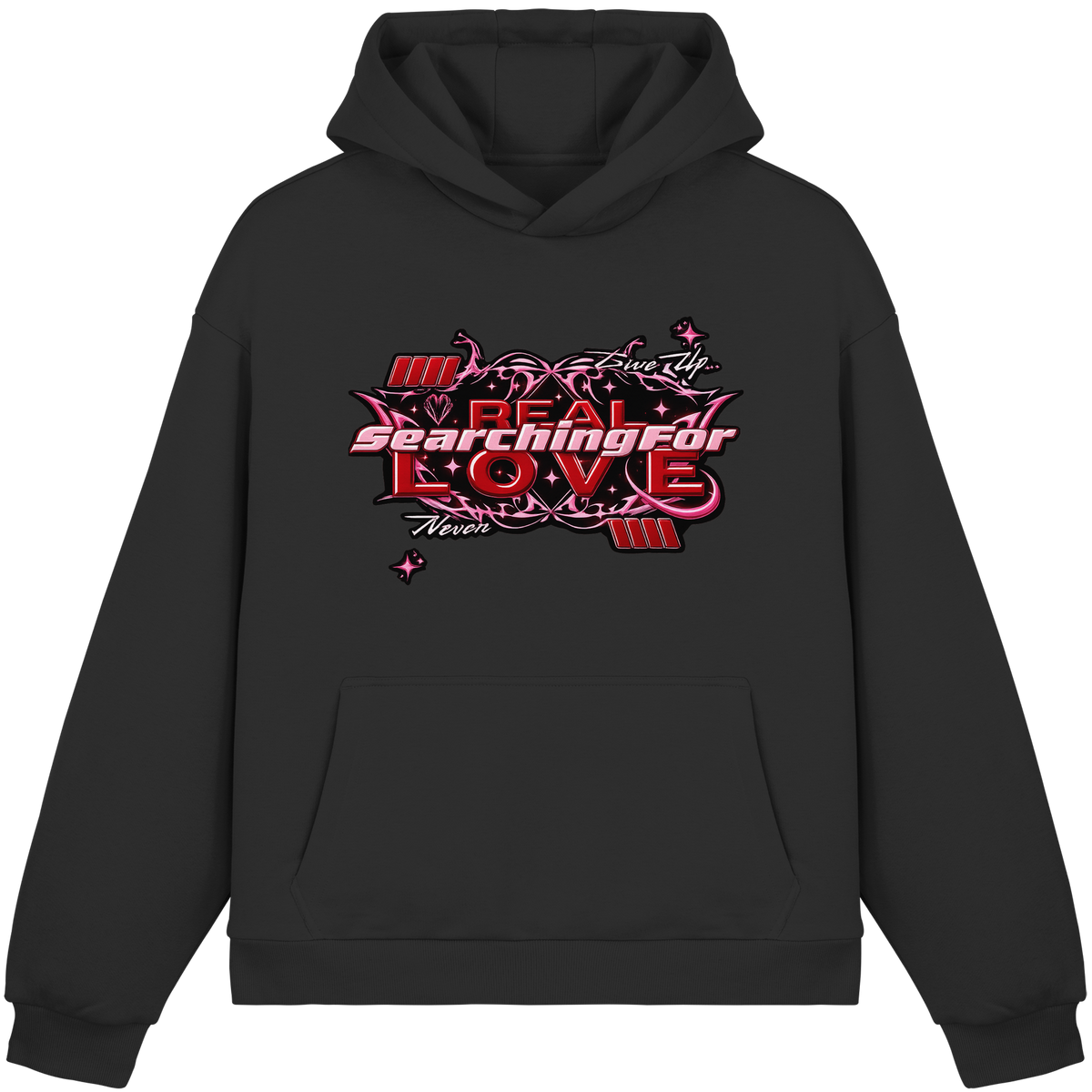 The Real Love - Fluffy Boxcut Hoodie