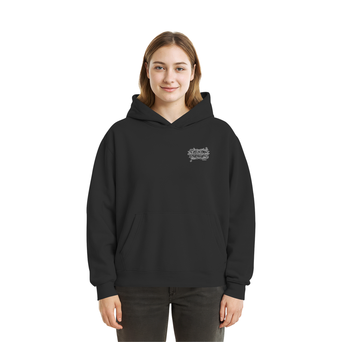 The REAL LOVE BASiCS - Fluffy Boxcut Hoodie