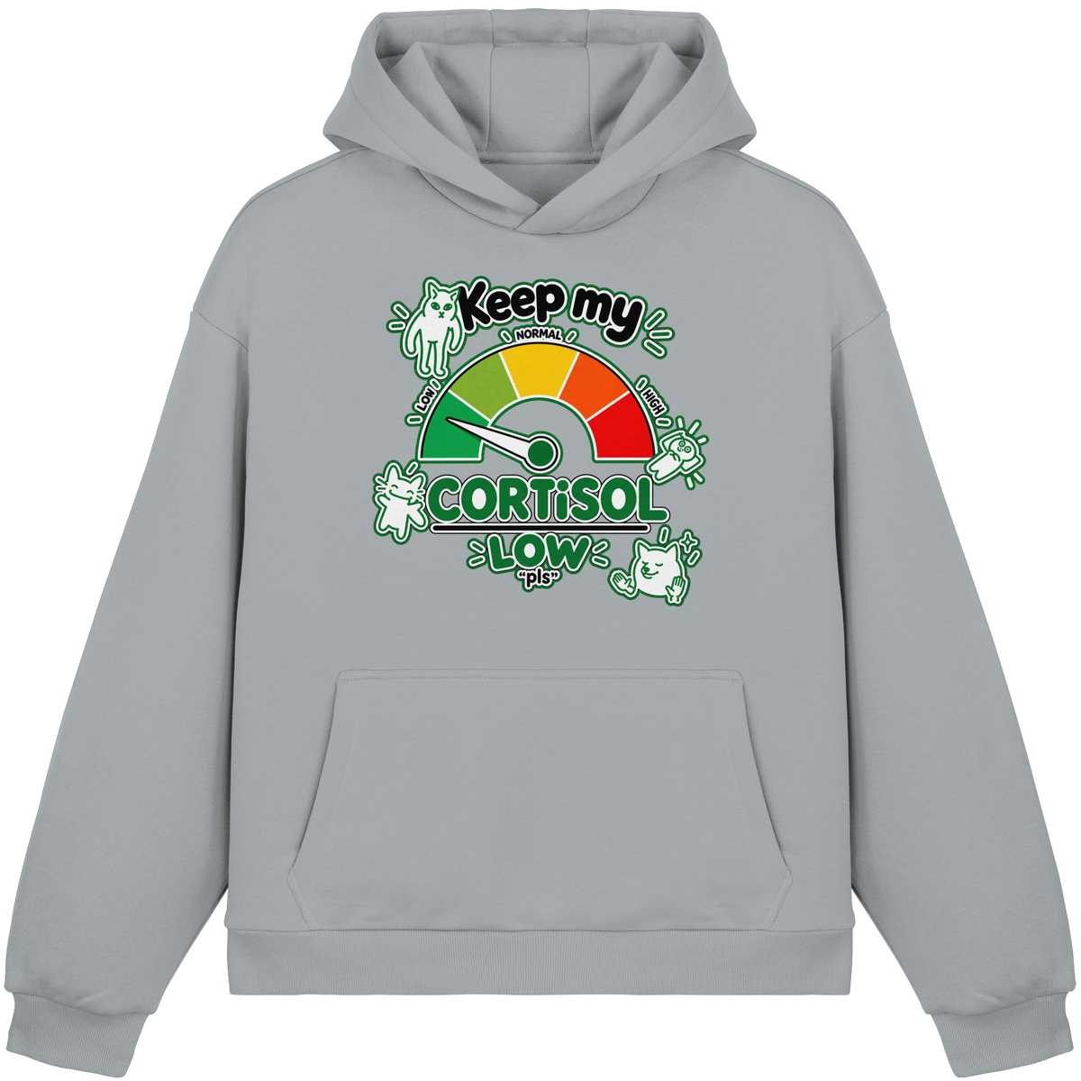 low CORTiSOL - Fluffy Boxcut Hoodie