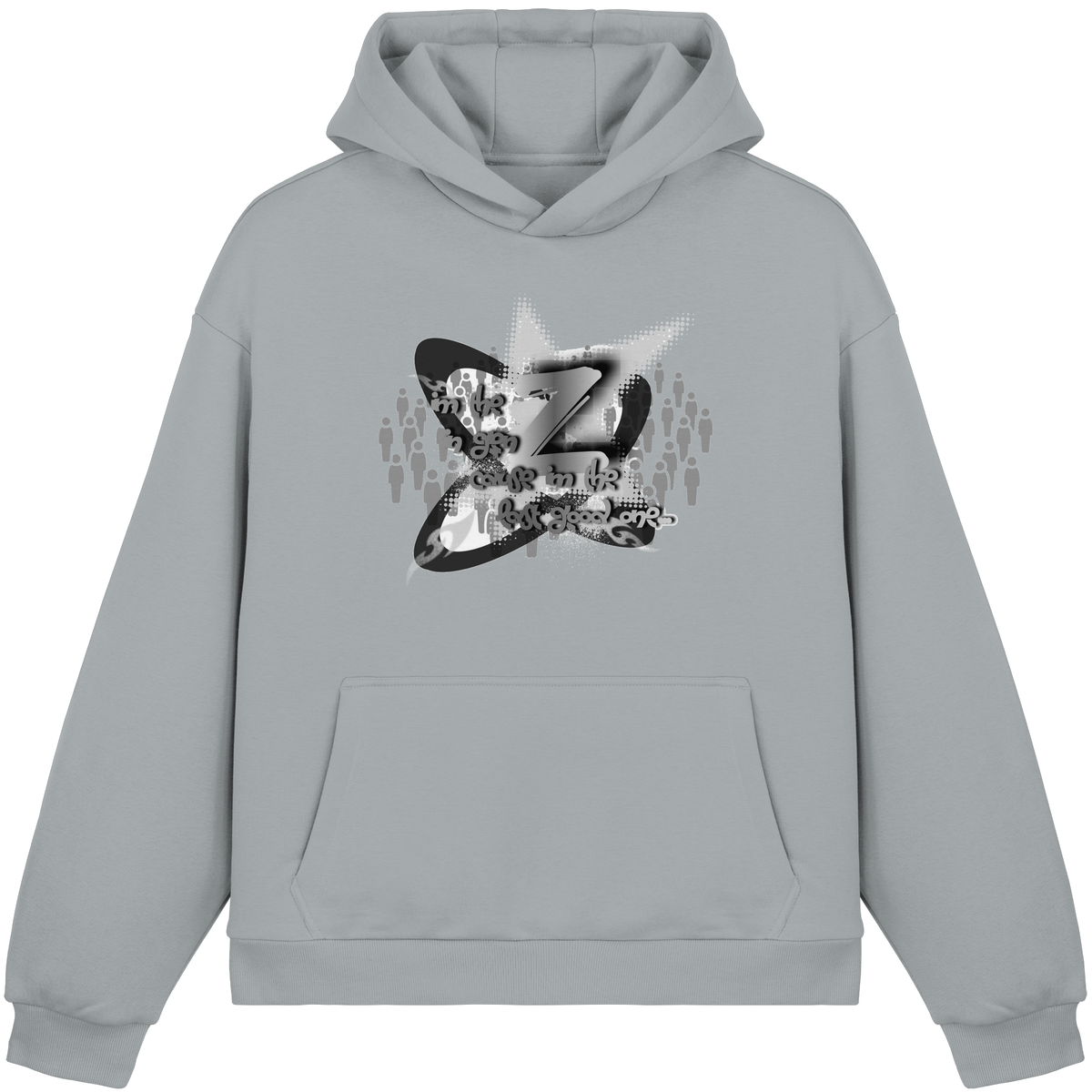 The Rebellion Z BASiC - Fluffy Boxcut Hoodie