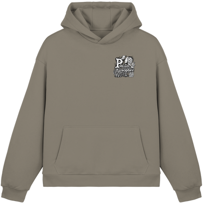 The Philosopher - Fluffy Boxcut Hoodie