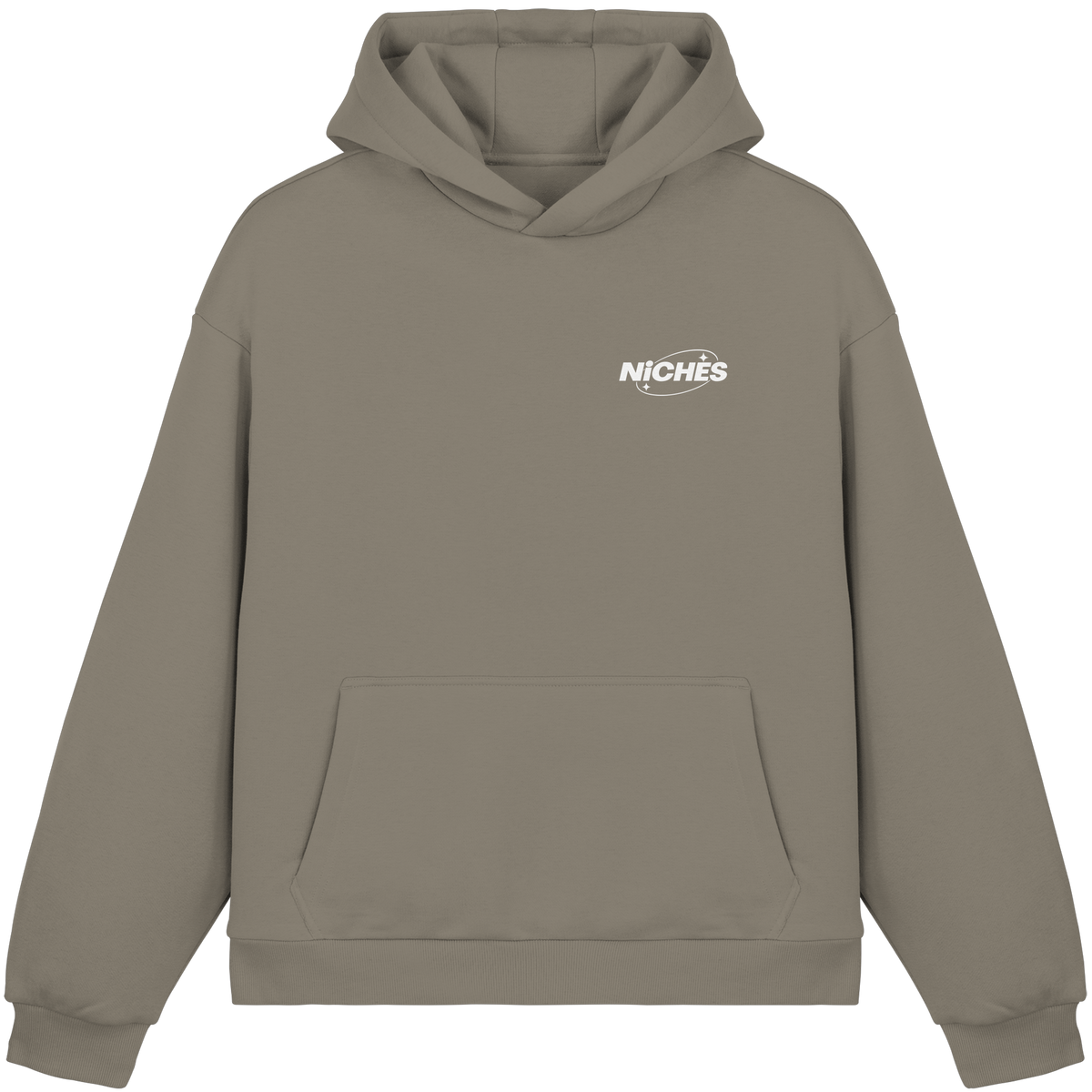 NiCHES - BASiC STYLE - Fluffy Boxcut Hoodie
