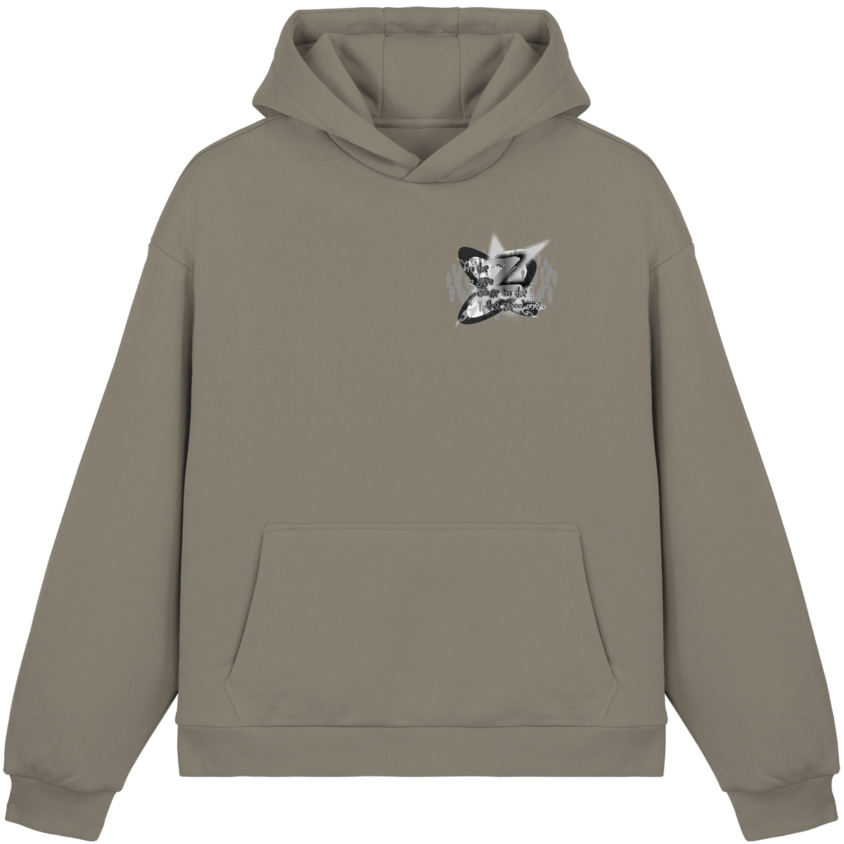 The Rebellion Z BASiCS - Fluffy Boxcut Hoodie