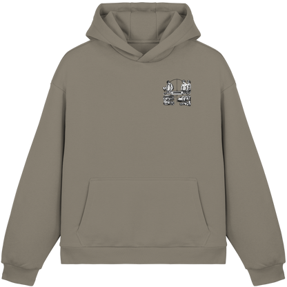 LOADiNG BASiCS - Fluffy Boxcut Hoodie