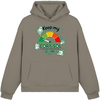 low CORTiSOL - Fluffy Boxcut Hoodie
