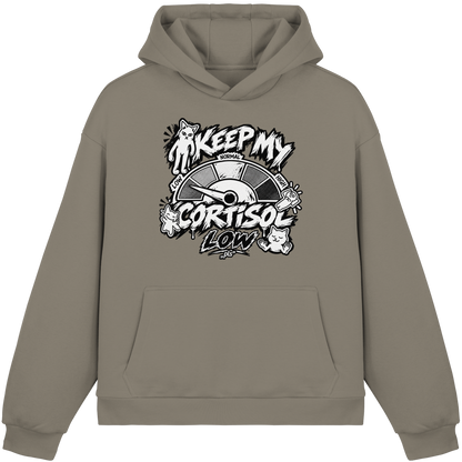 low CORTiSOL - Fluffy Boxcut Hoodie
