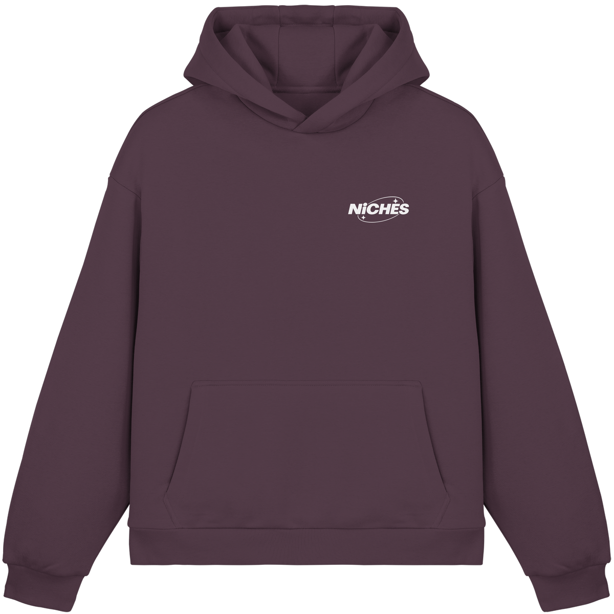 NiCHES - BASiC STYLE - Fluffy Boxcut Hoodie