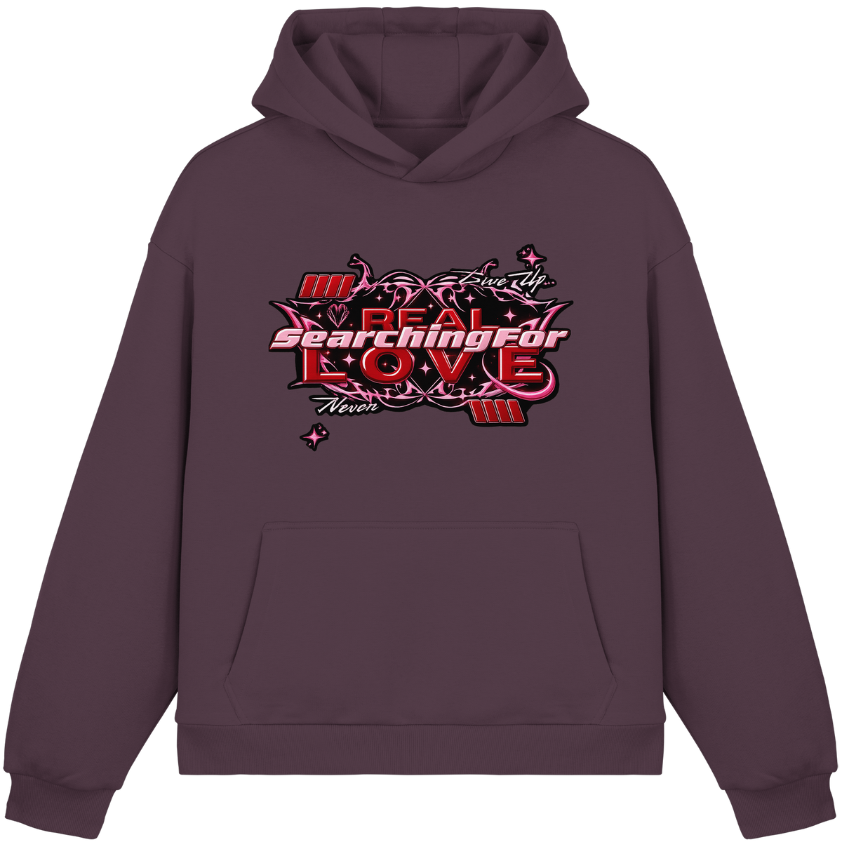 The Real Love - Fluffy Boxcut Hoodie