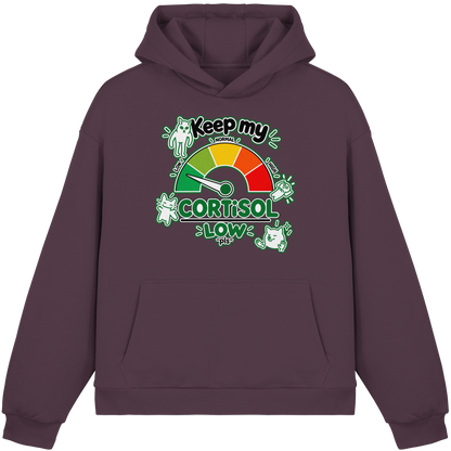 low CORTiSOL - Fluffy Boxcut Hoodie