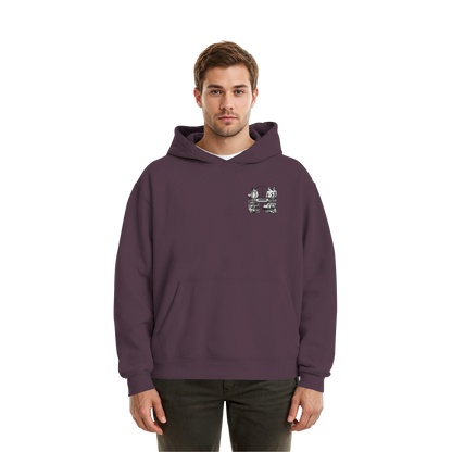 LOADiNG BASiCS - Fluffy Boxcut Hoodie