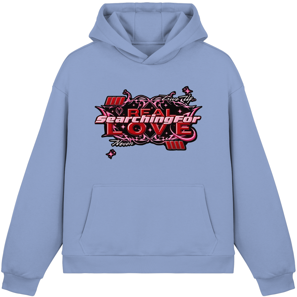 The Real Love - Fluffy Boxcut Hoodie