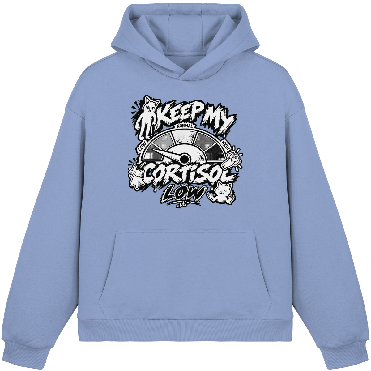 low CORTiSOL - Fluffy Boxcut Hoodie