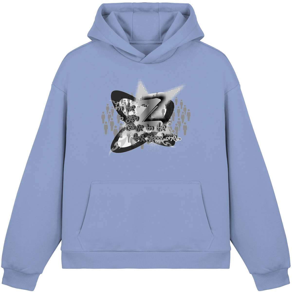 The Rebellion Z BASiC - Fluffy Boxcut Hoodie