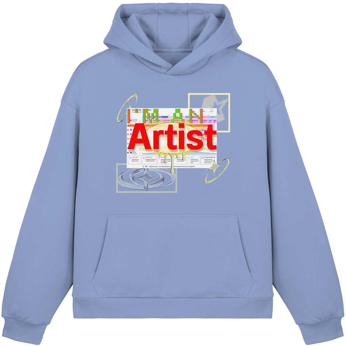 The Artist - Fluffy Boxcut Hoodie