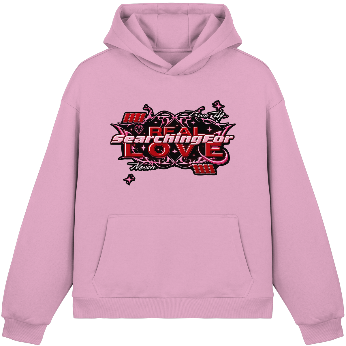 The Real Love - Fluffy Boxcut Hoodie