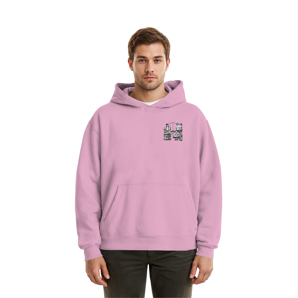 LOADiNG BASiCS - Fluffy Boxcut Hoodie