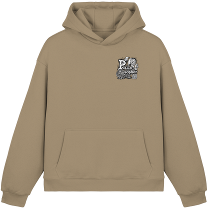The Philosopher - Fluffy Boxcut Hoodie