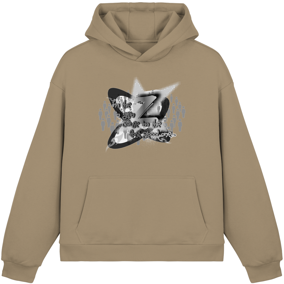The Rebellion Z BASiC - Fluffy Boxcut Hoodie