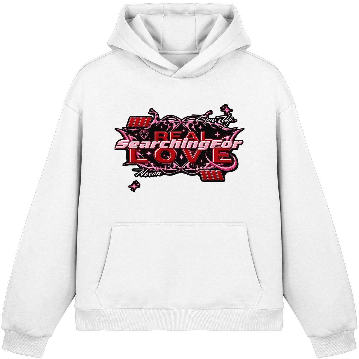The Real Love - Fluffy Boxcut Hoodie