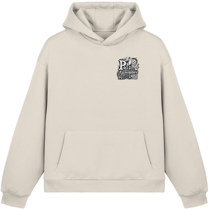The Philosopher - Fluffy Boxcut Hoodie