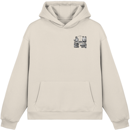 LOADiNG BASiCS - Fluffy Boxcut Hoodie