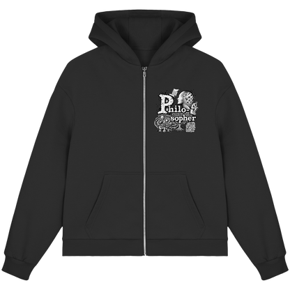 The Philosopher - Fluffy Boxcut Zipper