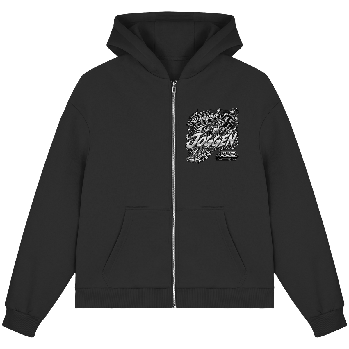 The JoGGer BASiCS - Fluffy Boxcut Zipper