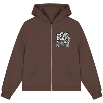 The Philosopher - Fluffy Boxcut Zipper