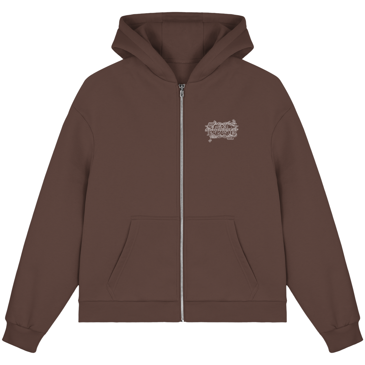 The REAL LOVE BASiCS - Fluffy Boxcut Zipper